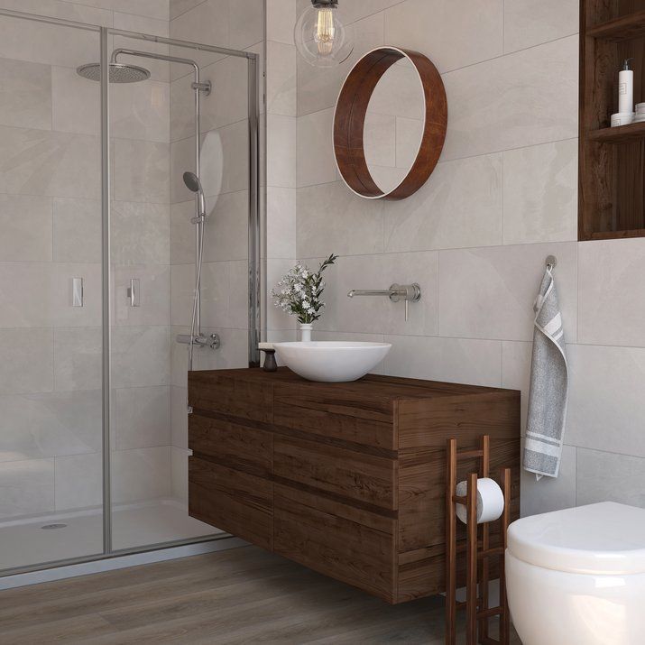Johnson Tiles Riverstone 600x300mm Glazed Porcelain Wall & Floor Tiles - JJ Building Materials