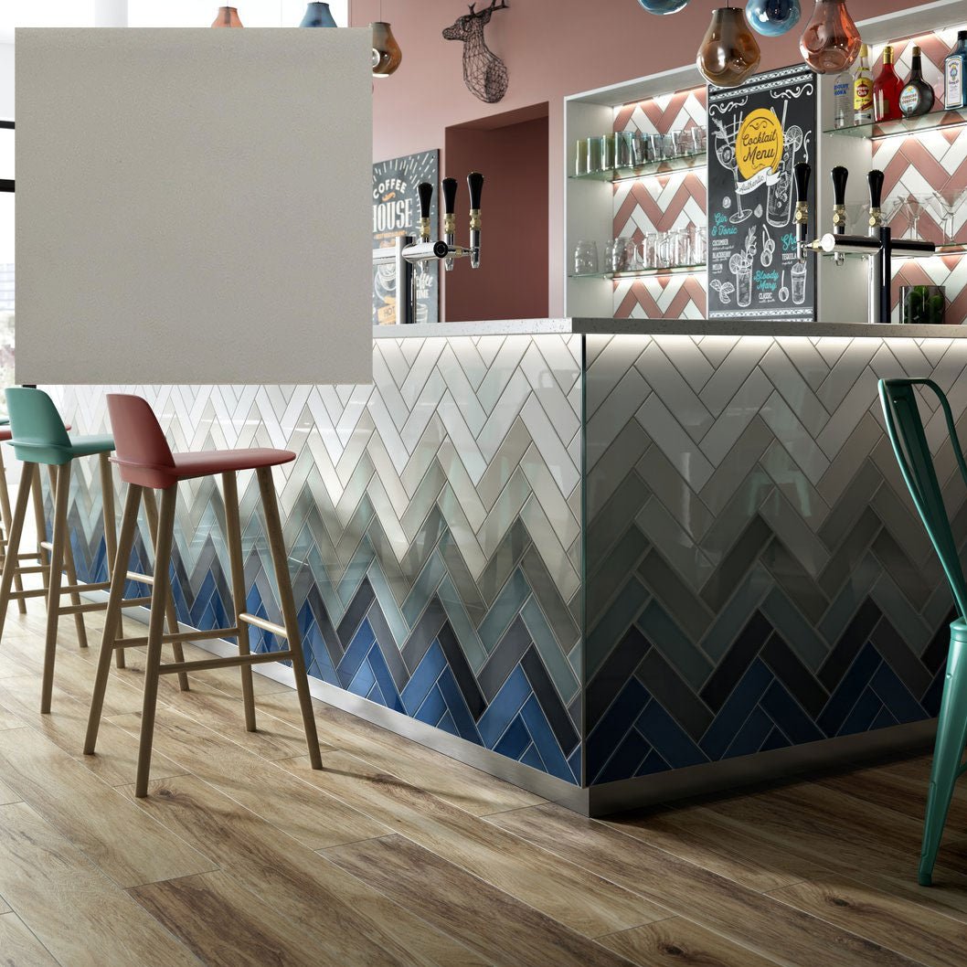 Johnson Tiles South Bank 245x75mm Glazed Ceramic Wall Tiles - JJ Building Materials
