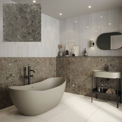Johnson Tiles Terrazzo 600x600mm Glazed Porcelain Wall & Floor Tiles - JJ Building Materials