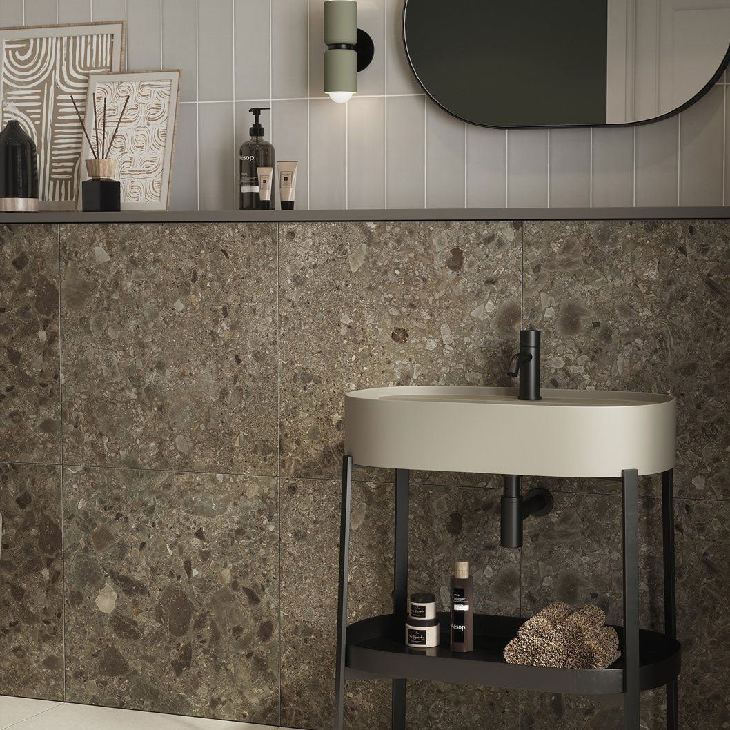 Johnson Tiles Terrazzo 600x600mm Glazed Porcelain Wall & Floor Tiles - JJ Building Materials