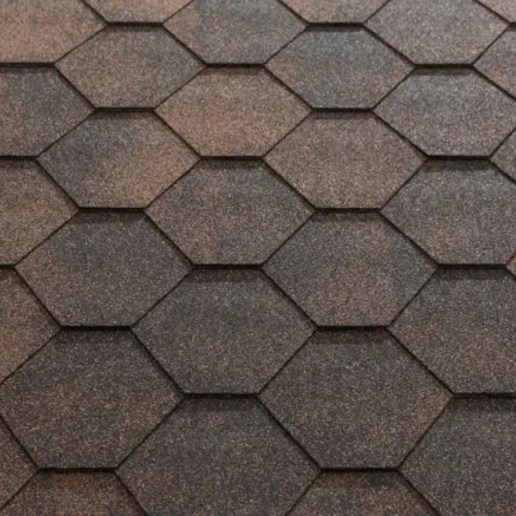 Katepal Super Jazzy Hexagonal Felt Roofing Shingles - JJ Building Materials