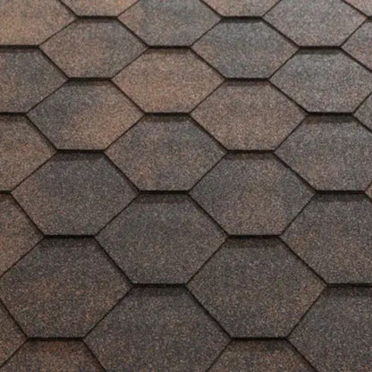 Katepal Super Jazzy Hexagonal Felt Roofing Shingles - JJ Building Materials
