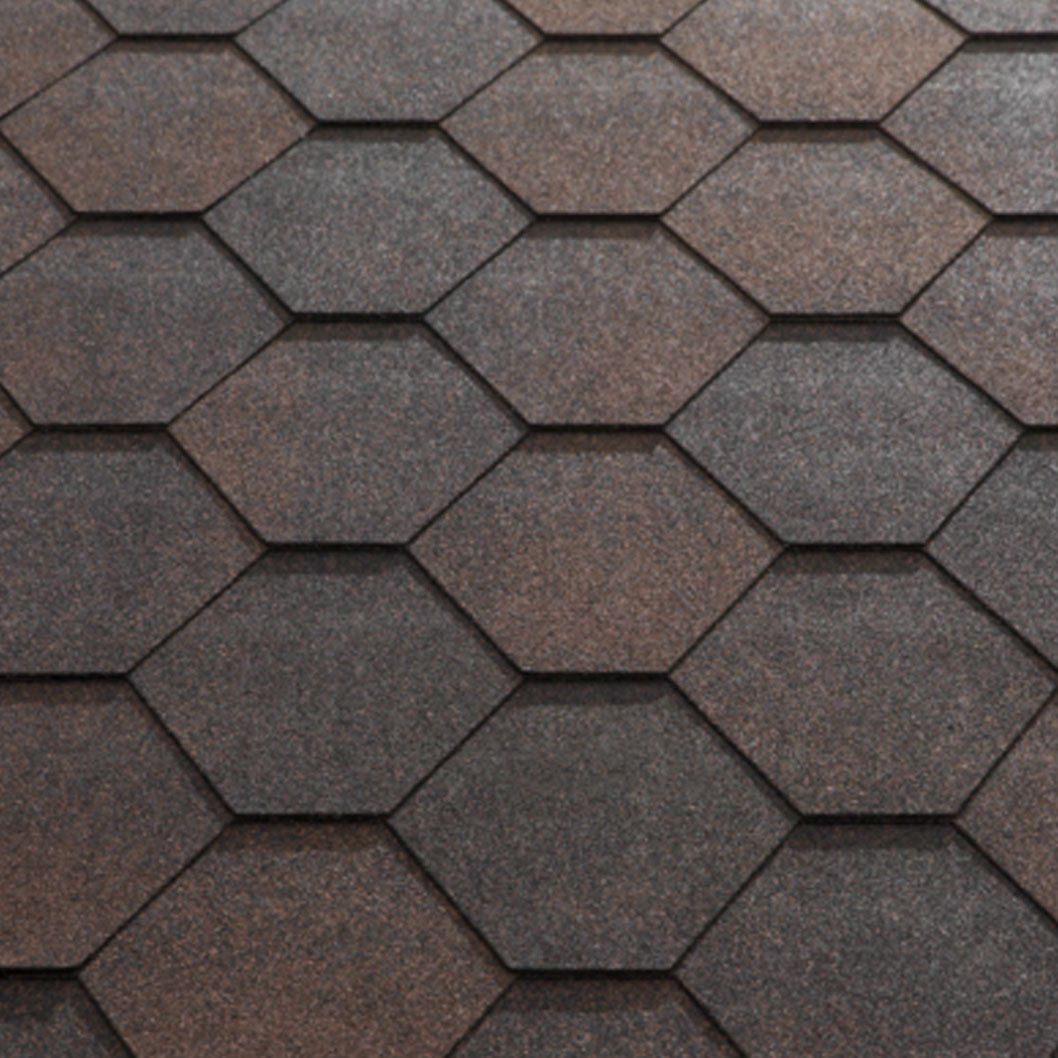 Katepal Super Jazzy Hexagonal Felt Roofing Shingles - JJ Building Materials