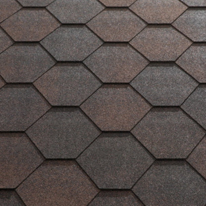 Katepal Super Jazzy Hexagonal Felt Roofing Shingles - JJ Building Materials