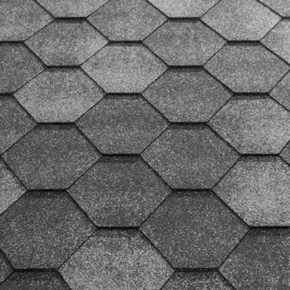 Katepal Super Jazzy Hexagonal Felt Roofing Shingles - JJ Building Materials