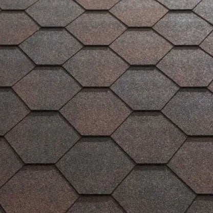 Katepal Super Jazzy Hexagonal Felt Roofing Shingles - JJ Building Materials