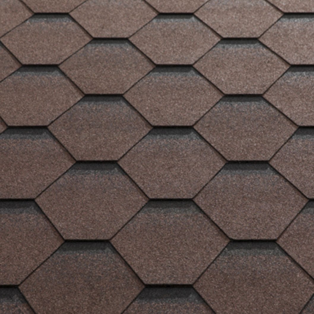 Katepal Super Katrilli Hexagonal Felt Roofing Shingles - JJ Building Materials