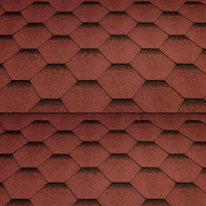 Katepal Super Katrilli Hexagonal Felt Roofing Shingles - JJ Building Materials