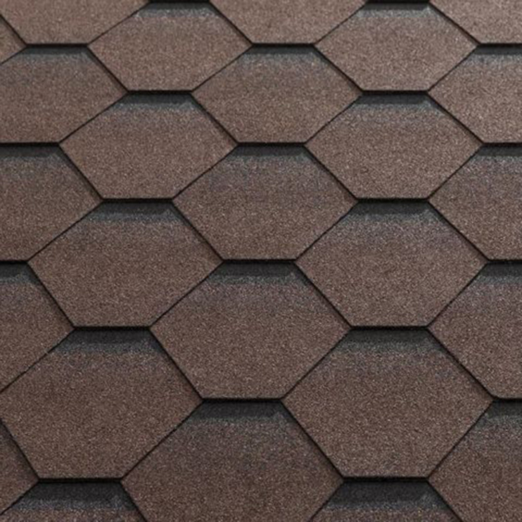 Katepal Super Katrilli Hexagonal Felt Roofing Shingles - JJ Building Materials