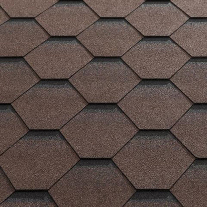 Katepal Super Katrilli Hexagonal Felt Roofing Shingles - JJ Building Materials
