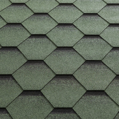 Katepal Super Katrilli Hexagonal Felt Roofing Shingles - JJ Building Materials