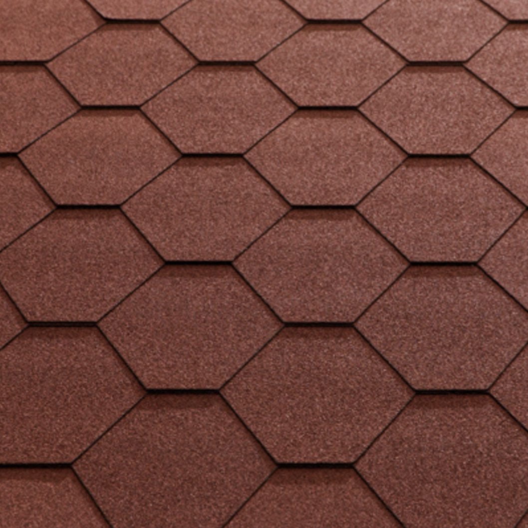 Katepal Super KL Hexagonal Bitumen Roofing Shingles - JJ Building Materials