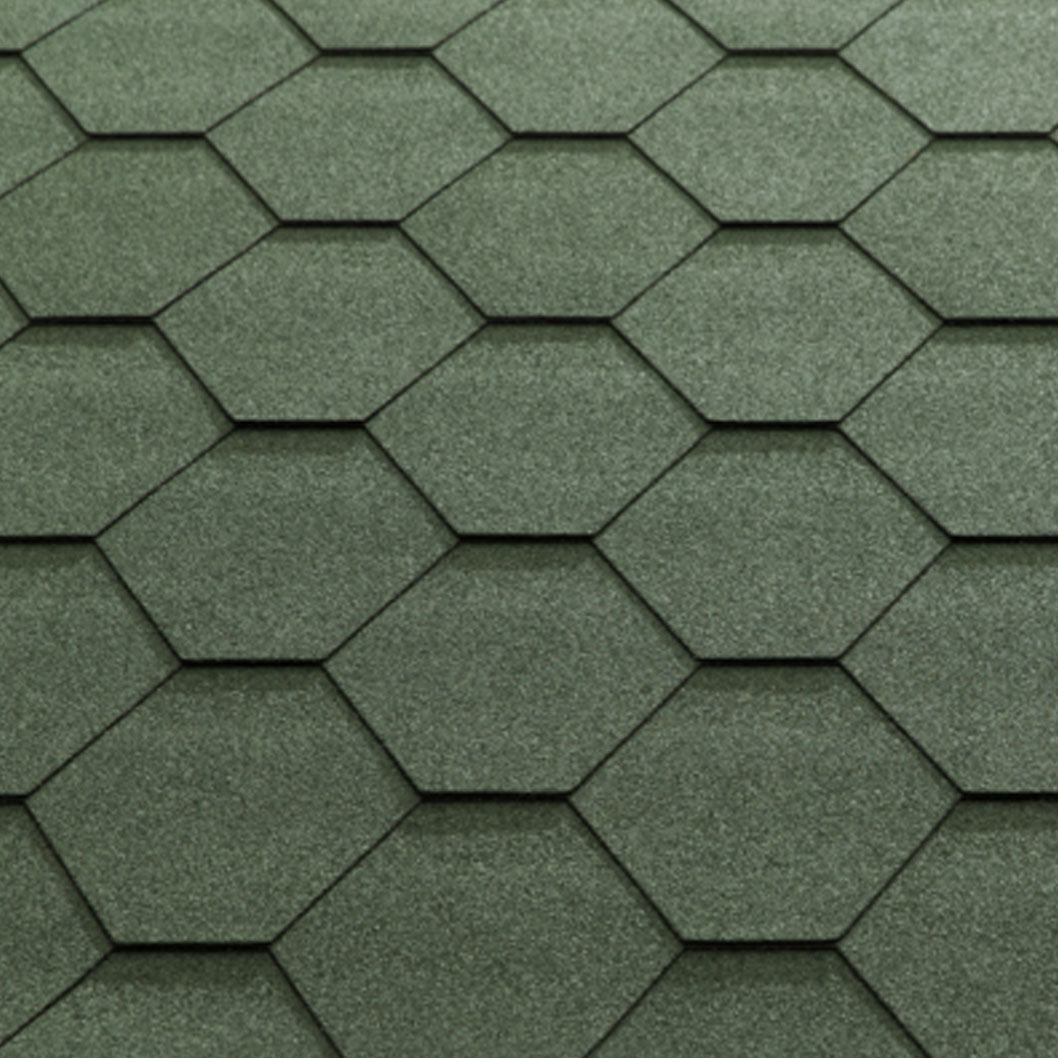 Katepal Super KL Hexagonal Bitumen Roofing Shingles - JJ Building Materials