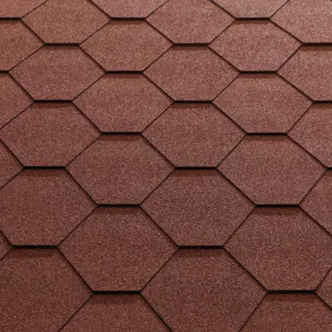 Katepal Super KL Hexagonal Bitumen Roofing Shingles - JJ Building Materials