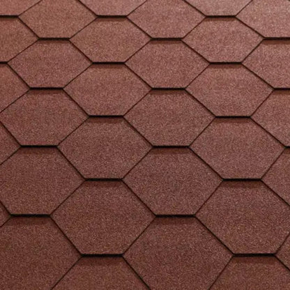 Katepal Super KL Hexagonal Bitumen Roofing Shingles - JJ Building Materials