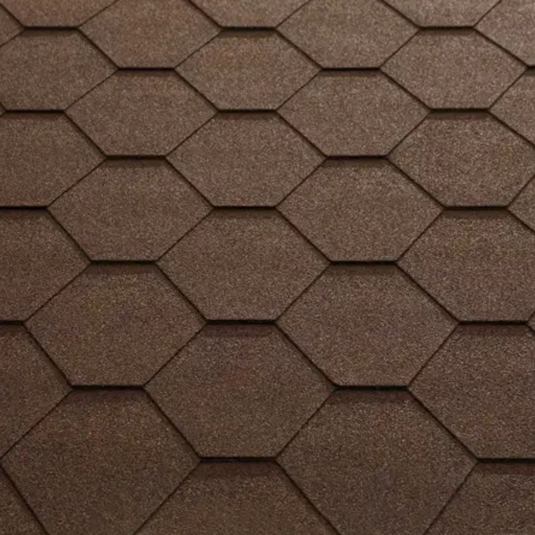 Katepal Super KL Hexagonal Bitumen Roofing Shingles - JJ Building Materials
