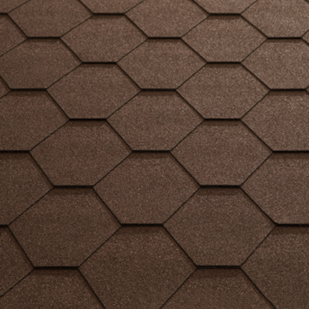 Katepal Super KL Hexagonal Bitumen Roofing Shingles - JJ Building Materials