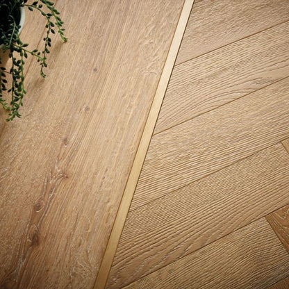 Katsura Oak Plank Brushed UV Oil Engineered Wood Flooring - 2.17m2 Pack Size | Contemporary Range - JJ Building Materials