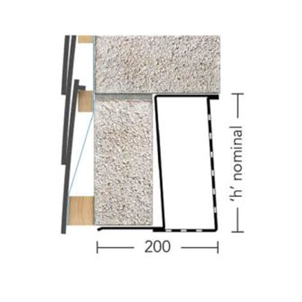 Keystone BOX/K200 200mm Box Steel Lintel - JJ Building Materials