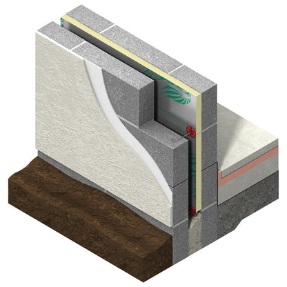 Kingspan TW50 Thermwall Partial Fill Cavity Insulation Board - JJ Building Materials