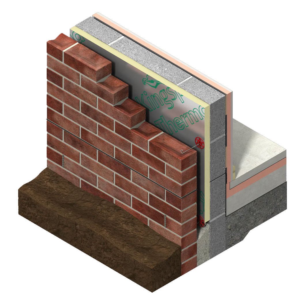 Kingspan TW50 Thermwall Partial Fill Cavity Insulation Board - JJ Building Materials