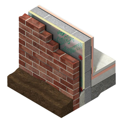 Kingspan TW50 Thermwall Partial Fill Cavity Insulation Board - JJ Building Materials