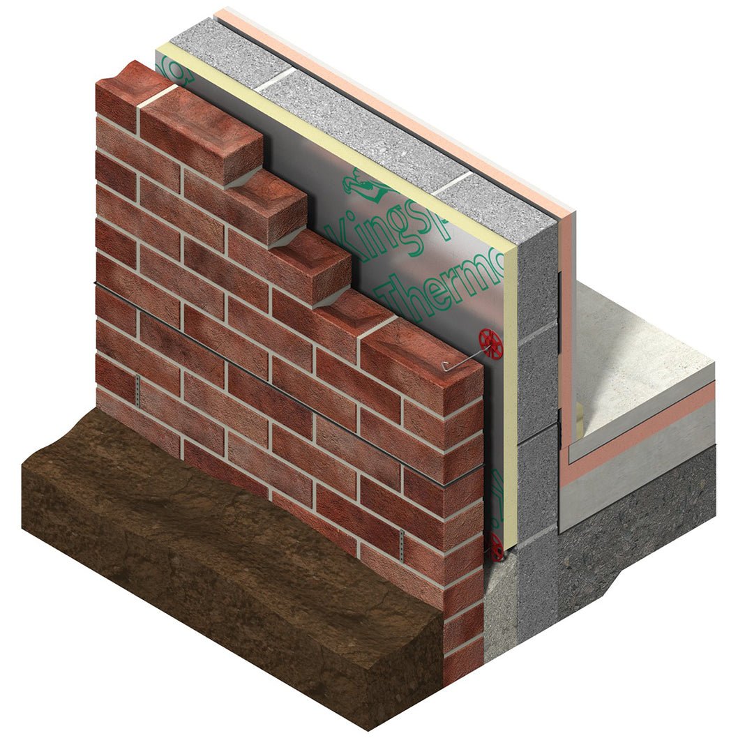 Kingspan TW50 Thermwall Partial Fill Cavity Insulation Board - JJ Building Materials