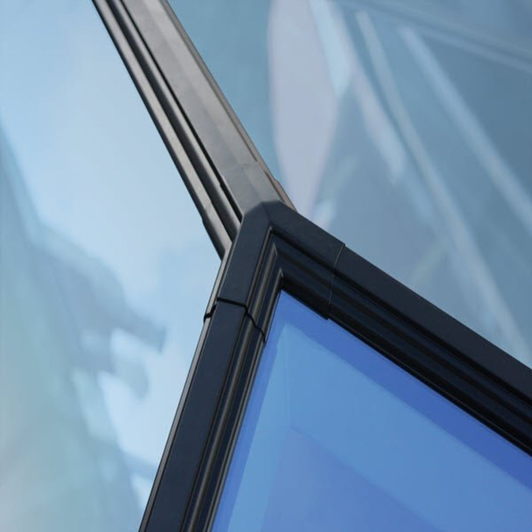Korniche Roof Lantern With Blue Tint Glazing - JJ Building Materials