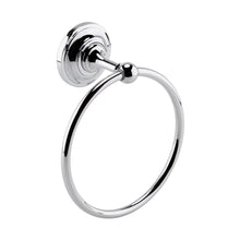 Hudson Reed Bath Wastes And Extras Towel Ring Trad Chrome Brass 155x155x77mm