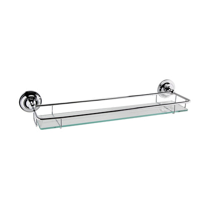 Hudson Reed Bath Wastes And Extras 3 Tier Towel Rack Trad Chrome Brass 62x466x140mm