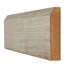 Light Grey 18x146mm Pre - Finished Chamfered Skirting Board (4x3m Lengths) - JJ Building Materials