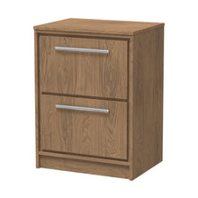 Hudson Reed Lille 600mm Floor Standing 2-drawer Vanity With Worktop Contemp Antique Oak MFC Textured Woodgrain 818x605x460mm
