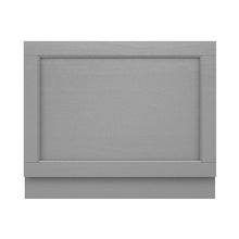 Hudson Reed Old London 700mm End Panel Trad Storm Grey MDF Vinyl Textured Woodgrain 560x680x36mm