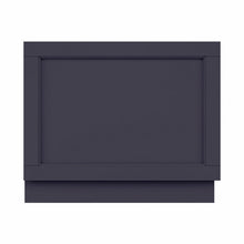 Hudson Reed Old London 700mm End Panel Trad Twilight Blue MDF Vinyl Textured Woodgrain 560x680x36mm