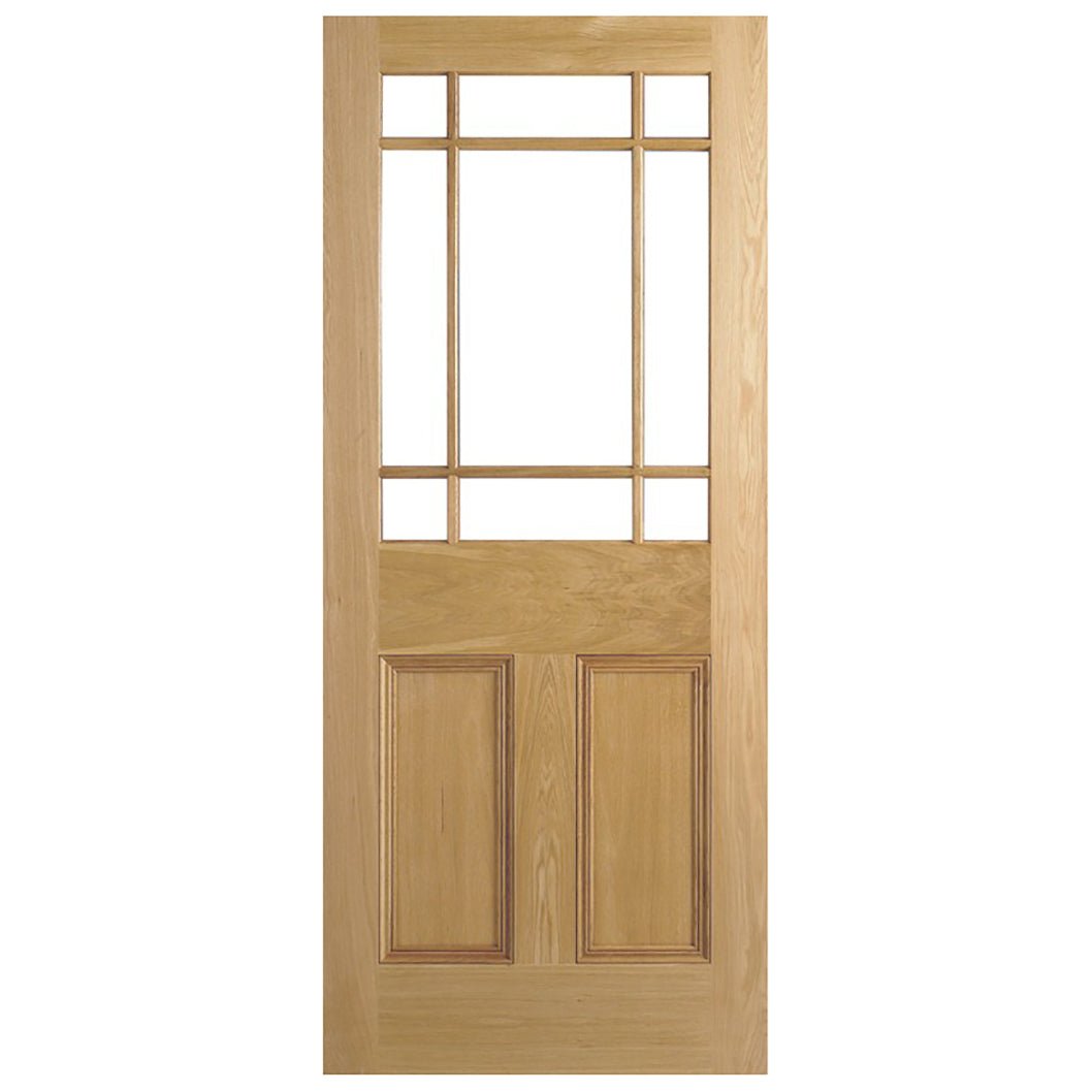 LPD Doors 1981x686x35mm Oak Downham Internal Door - JJ Building Materials
