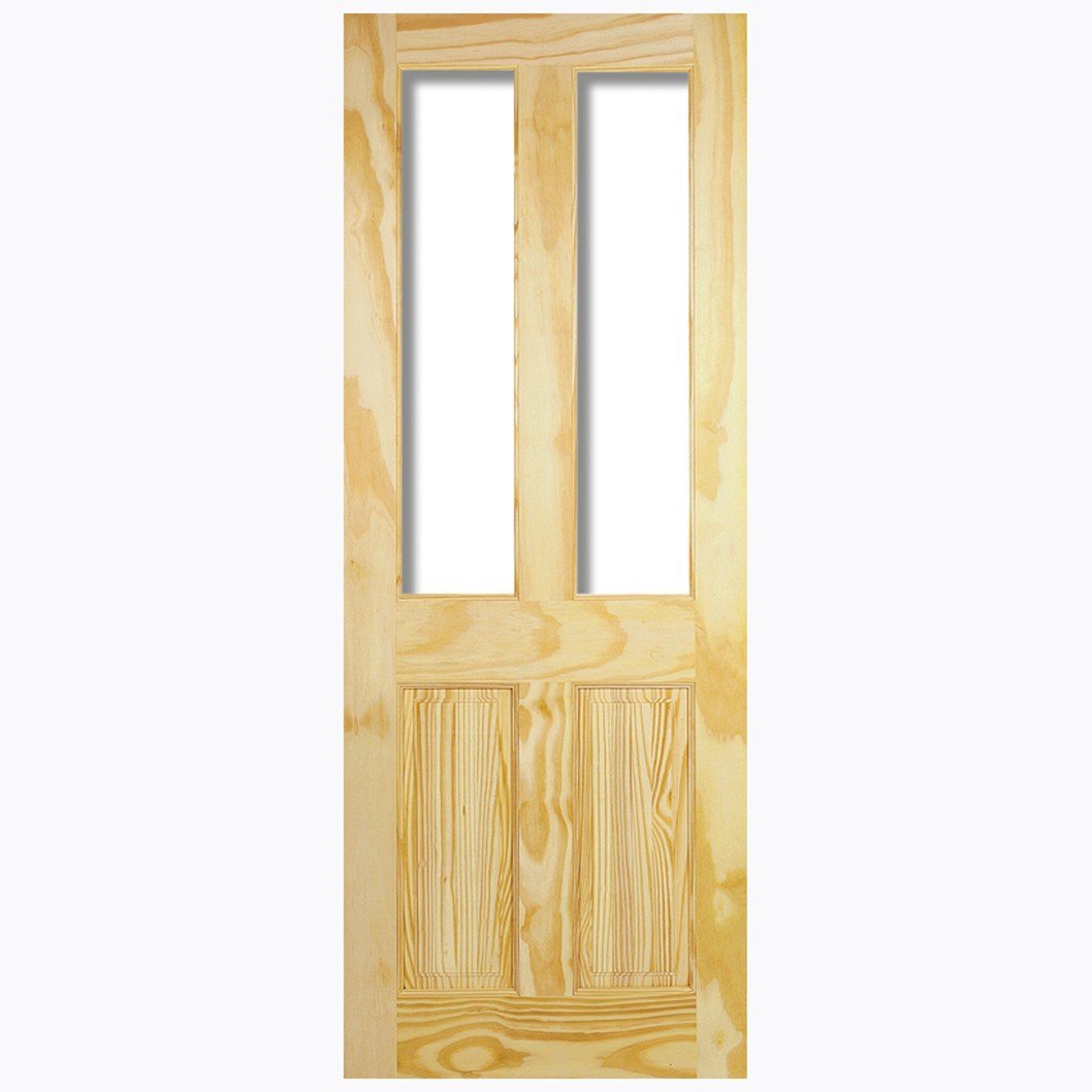 LPD Doors 2-Light Richmond Clear Pine Internal Door - JJ Building Materials
