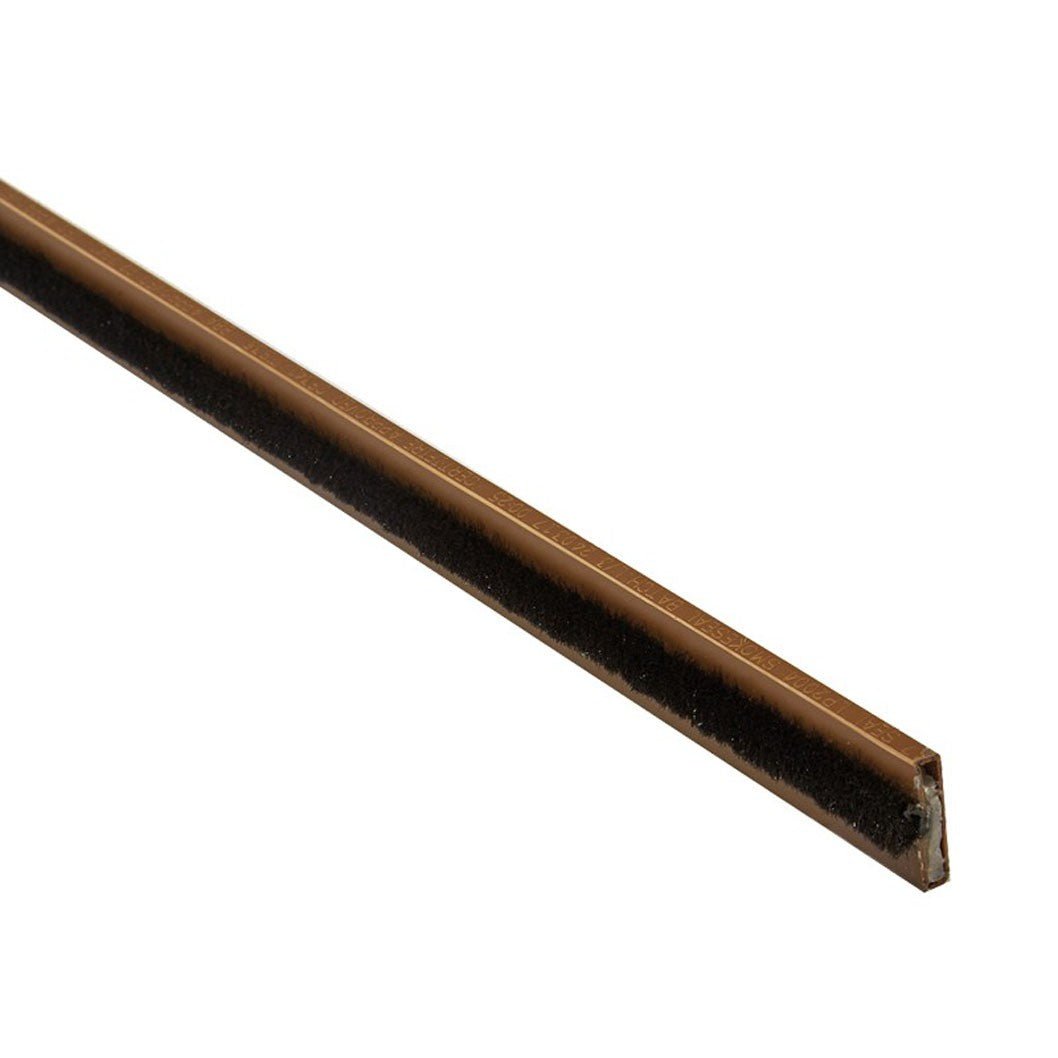 LPD Doors 2100x20x4mm Brown Lorient Intumescent FD30 Pile Fire & Smoke - JJ Building Materials