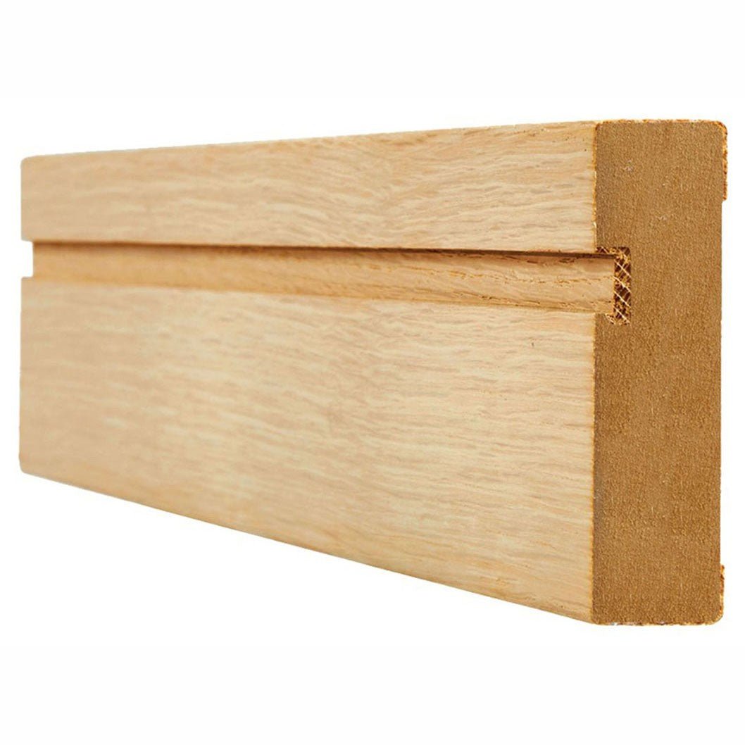 LPD Doors 2200x70x18mm Oak Faced Single Groove Architrave - Both Sides of 1 Door - JJ Building Materials