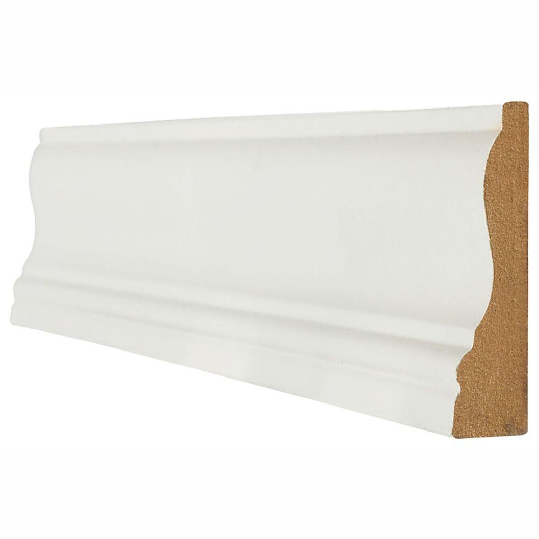 LPD Doors 2200x70x18mm White Wrapped Ferrol Architrave - Both Sides of Door - JJ Building Materials