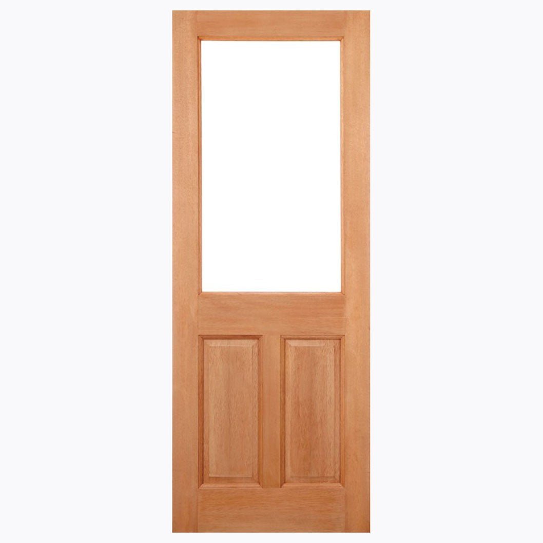 LPD Doors 2XG M&T 2-Panel Bottom Hardwood External Door - JJ Building Materials