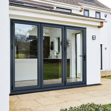 LPD Doors AluVu 10ft Aluminium Bi Fold Door 2128 x 2990 x 70mm - JJ Building Materials
