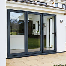 LPD Doors AluVu 8ft Aluminium Bi Fold Door 2128 x 2390 x 70mm - JJ Building Materials