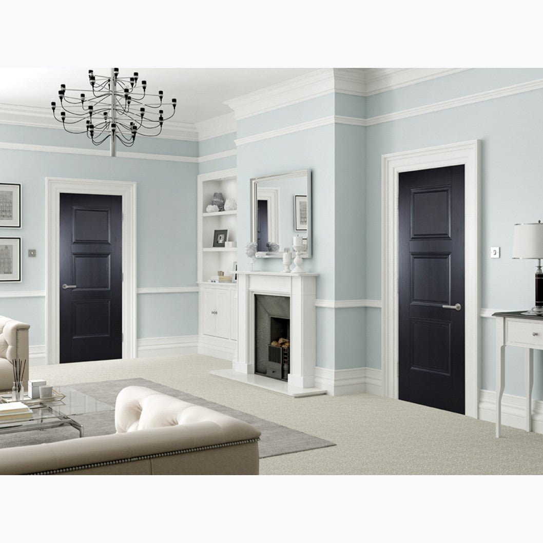 LPD Doors Amsterdam 3 Panel Primed Internal Door - JJ Building Materials
