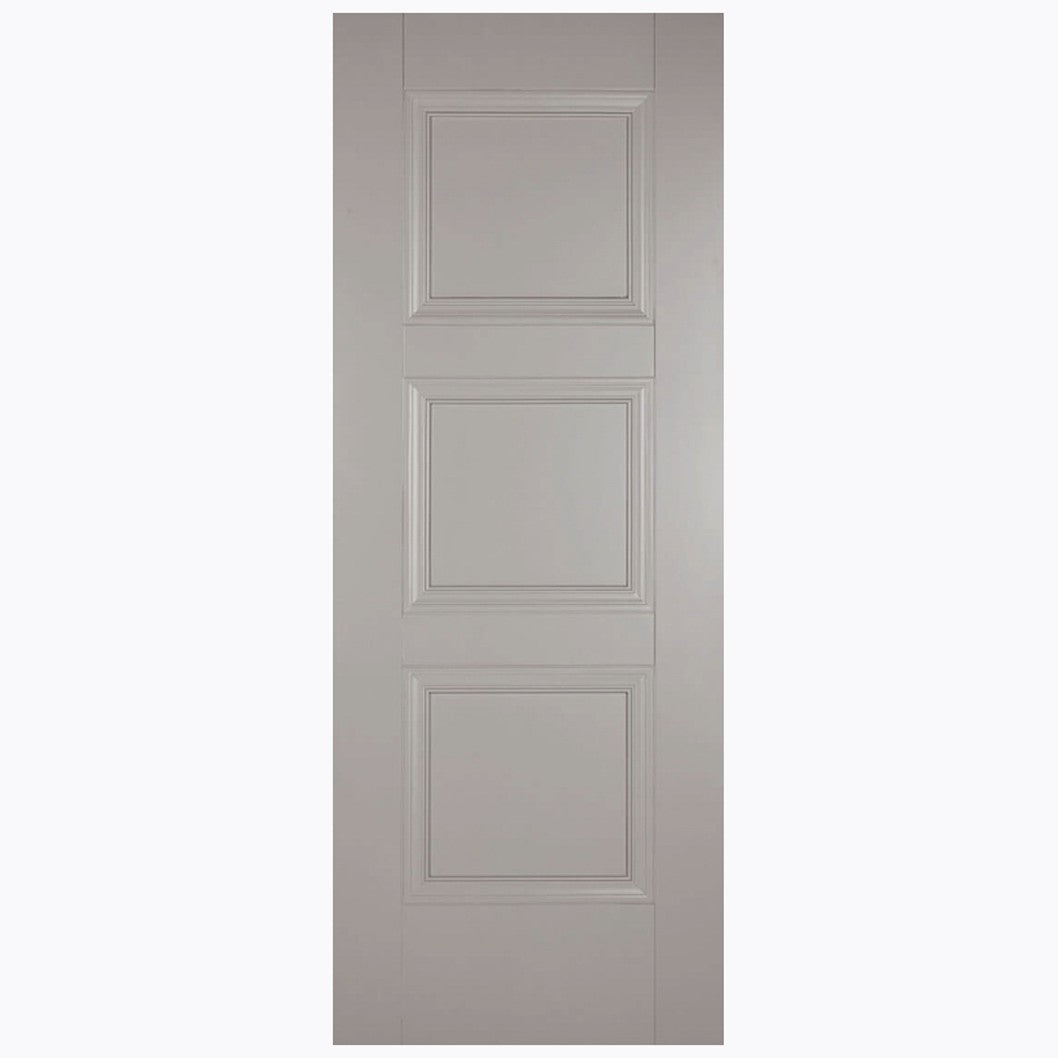 LPD Doors Amsterdam 3 Panel Primed Internal Door - JJ Building Materials