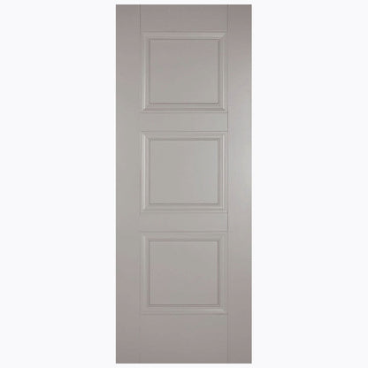 LPD Doors Amsterdam 3 Panel Primed Internal Door - JJ Building Materials