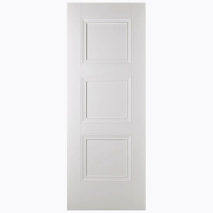 LPD Doors Amsterdam 3 Panel Primed Internal Door - JJ Building Materials