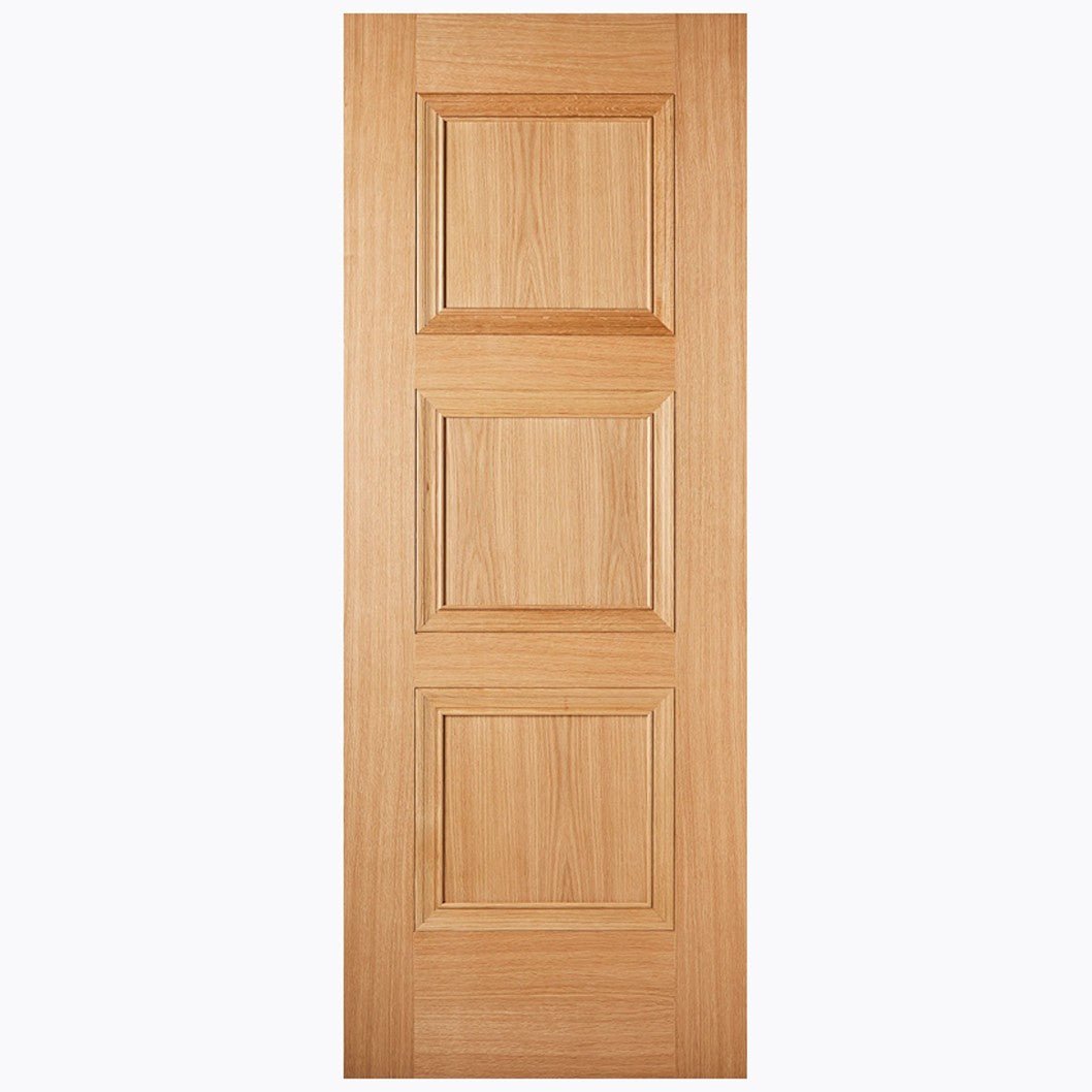 LPD Doors Amsterdam 3 Panel Primed Internal Door - JJ Building Materials