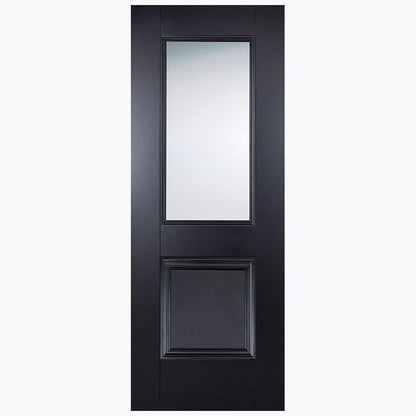 LPD Doors Arnhem 1 Light 1 Panel Glazed Primed Internal Door - JJ Building Materials