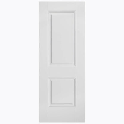 LPD Doors Arnhem 2 Panel Primed FD30 Fire Door - JJ Building Materials