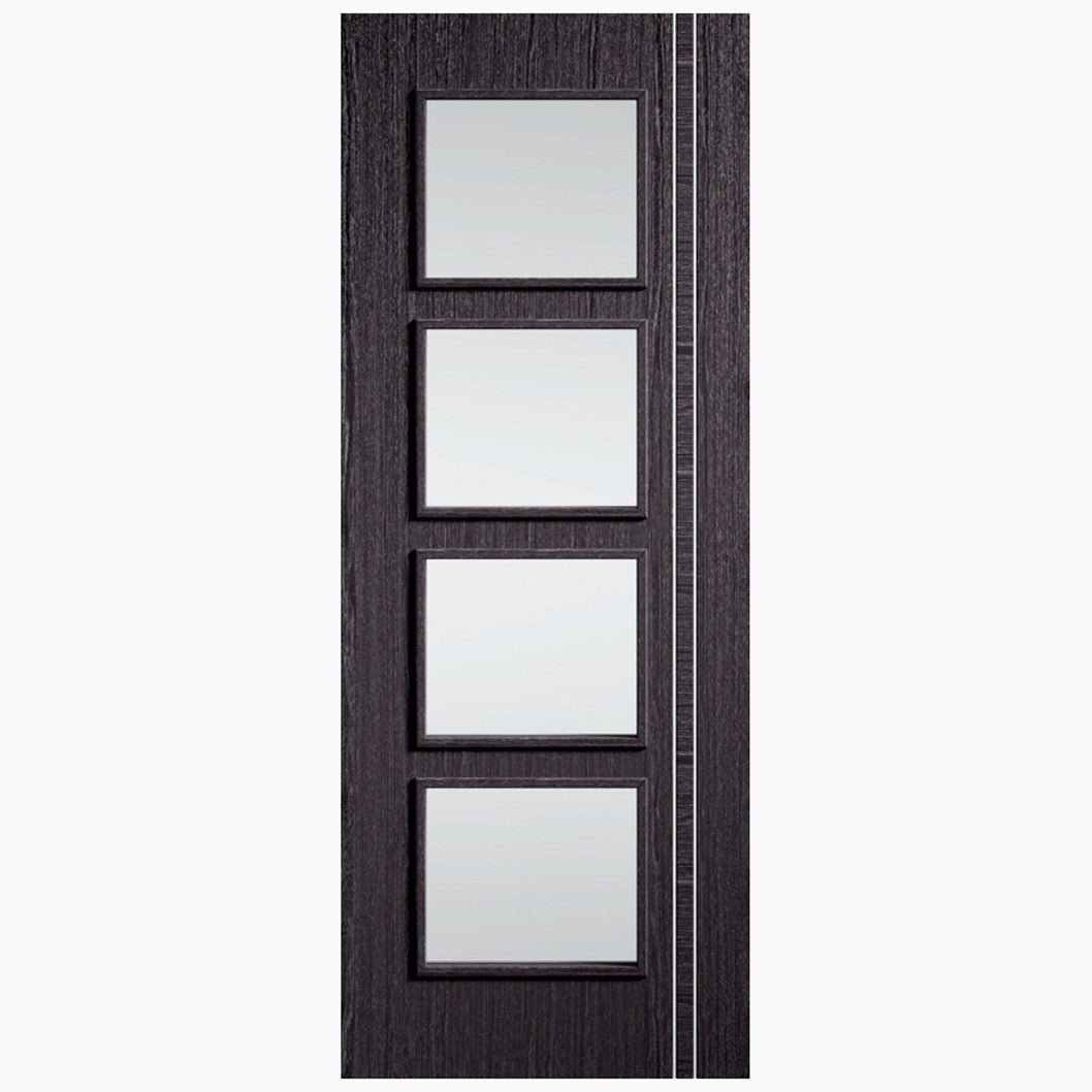 LPD Doors Ash Grey Zanzibar Glazed Door - JJ Building Materials